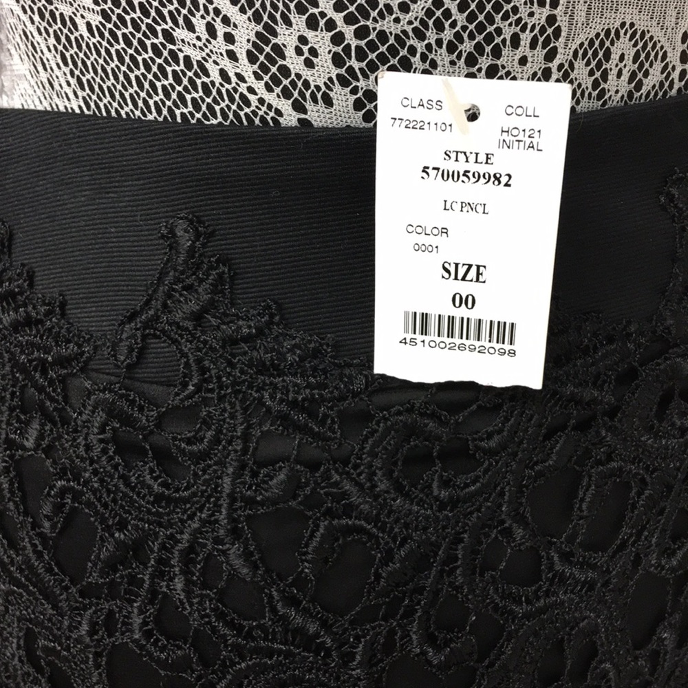 White House Black Market Lace skirt